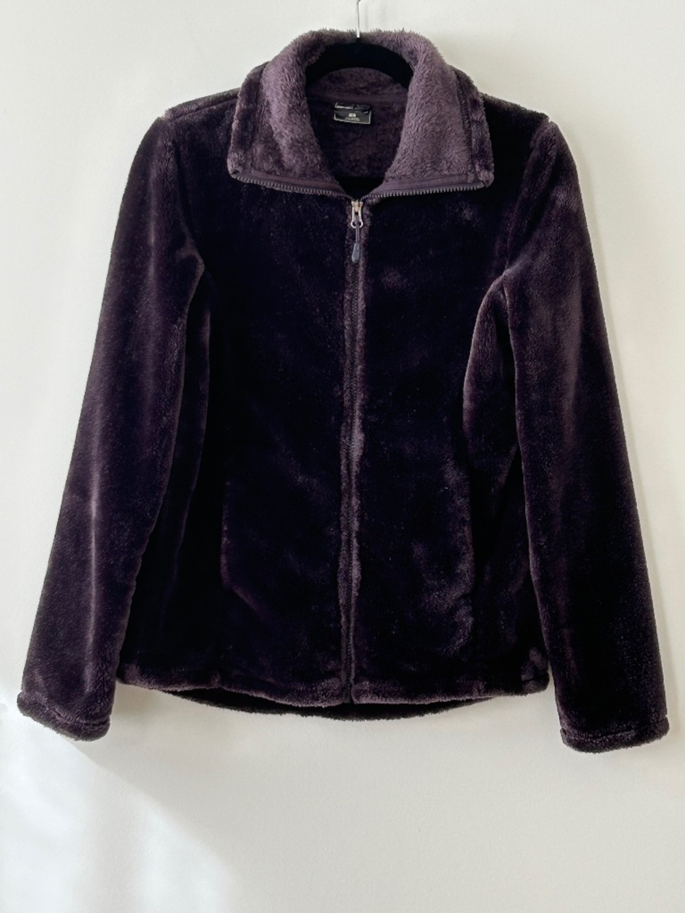 32 Degrees Purple Plush Fleece Jacket